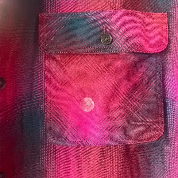 New Eddie Bauer Vibrant Plaid Button Down Shirt (NWT) - Picture 10 of 12